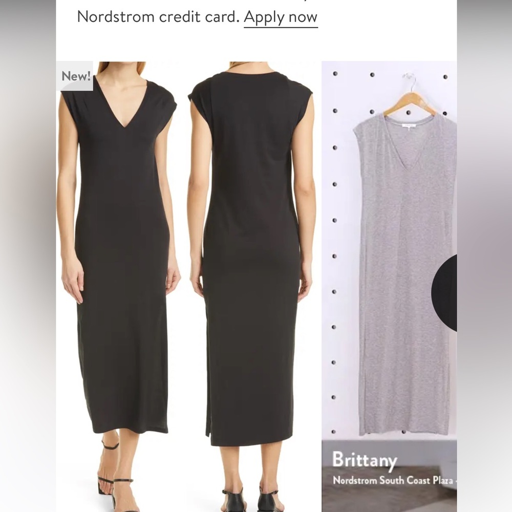 Frame Denim Le Muscle Organic Pima Cotton T-Shirt Dress